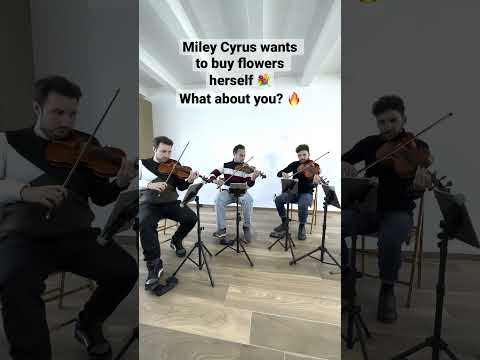 Miley Cyrus - Flowers - (String Quartet Cover) - Time2Quartet