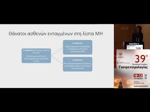 Ορφανίδου Α. - Αποτελέσματα απο την 18μηνη λειτουργιά της μονάδας μεταμόσχευσης ήπατος (MH) του ΓΝΑ Λαϊκό