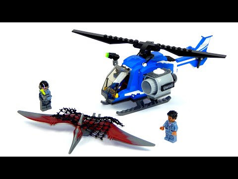 Vidéo LEGO Jurassic World 75915 : La capture du Ptéranodon