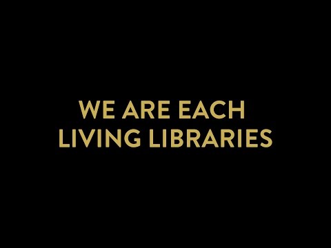 We Are Living Libraries - Postcard with Deya Dova