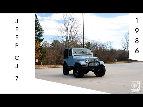1986 Jeep CJ (CC-1907521) for sale in Charlotte, North Carolina
