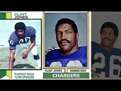 Legendary Running Back Clinton Jones Football Montage
