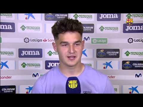 Las palabras de Mika Mármol tras debutar con el Barça / FCB