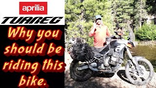 Three types of riders that should be riding an Aprilia Tuareg 660. You should be riding this bike.