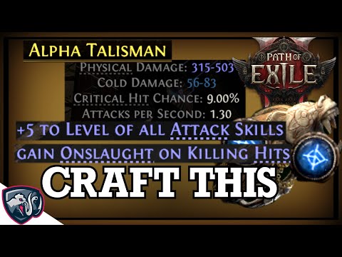 How to EASILY Craft a Talisman for WOLFMAN or ANY Druid Build (PoE2 0.4 Druids)