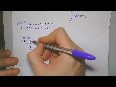 1.4.1 Data types - Binary to Hex Conversion - OCR - A-Level Computer Science