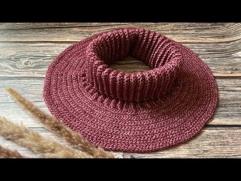crochet neck warmer/ Shawl