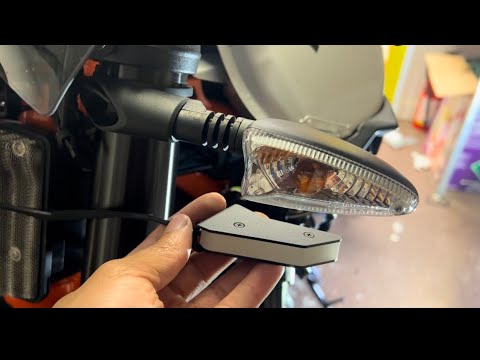 How to install NRC Front turn signals on Gen 3 Superduke