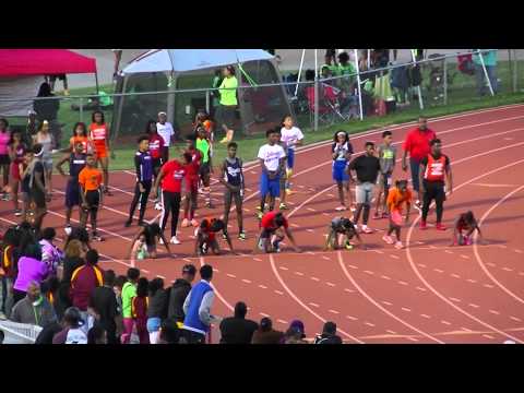 12yr Cydney Bowe 13.08s 100m Prelim Heat 2