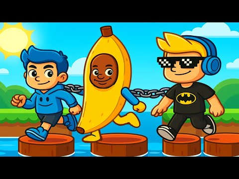 MEHMET VE ERTO’YU KENDİME BAĞLAYIP PARKUR YAPTIM! 😂⛓️ | ROBLOX CHAINED