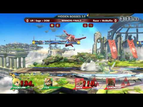 Hidden Bosses 3.0  WINNERS FINALS - UR | Sage + DOM vs Razor + McMuffin