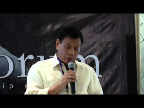 Rodrigo Duterte - Asia CEO Forum