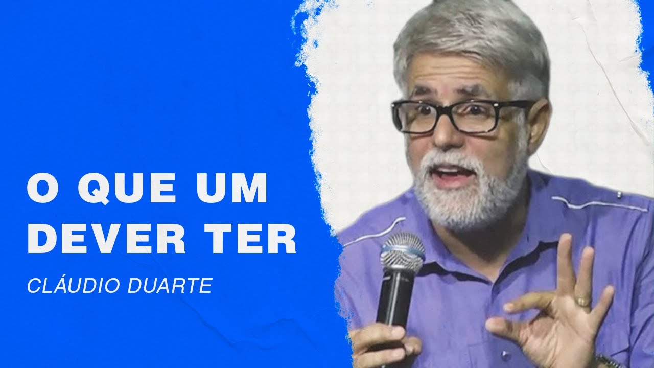 Cláudio Duarte | O que um líder dever ter | Palavras de Fé