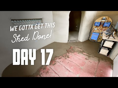 Get This Shed Done - Day 17 - Office Floor and FAQs