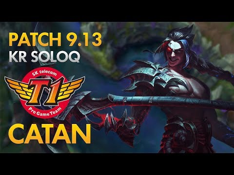 SKT T1 Catan - Kayn (Rhaast) Jungle - KDA 24/7/13