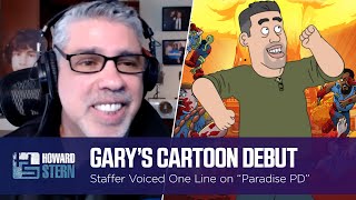 Gary’s Character Says One Line on “Paradise PD” video