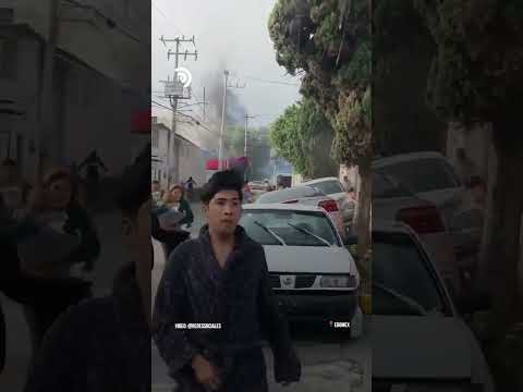 Explosión en gasera de Coacalco obliga a evacuar a 250 personas 🔥🚒