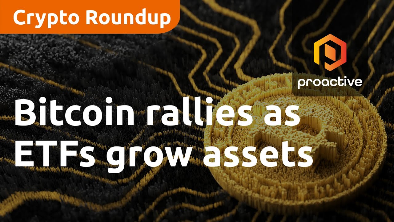 Bitcoin rallies as ETFs grow assets, the halving event and who's Craig Wright -  Crypto Roundup