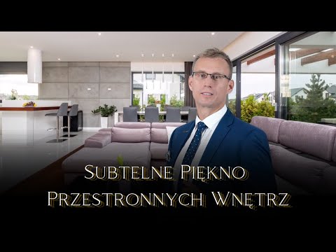 Aranżacja Salonu w Nieruchomościach na Sprzedaż . Nowoczesny Salon Projektu Domu HomeKONCEPT 26.