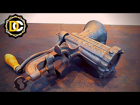 Atique Husqvarna Meat Grinder - Restoration | Workshop DC