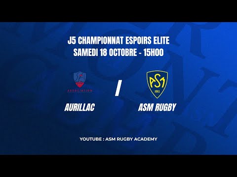 AURILLAC/ASM espoir live