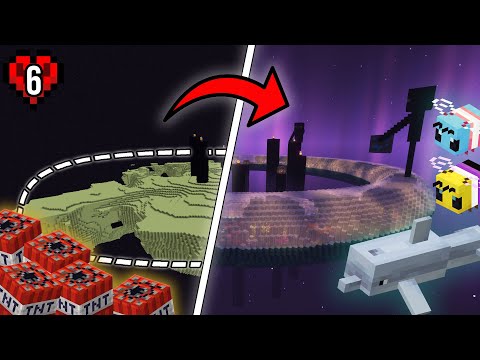 I Built The PERFECT Endquarium in Minecraft Hardcore