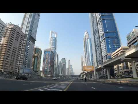 Dubai city road..