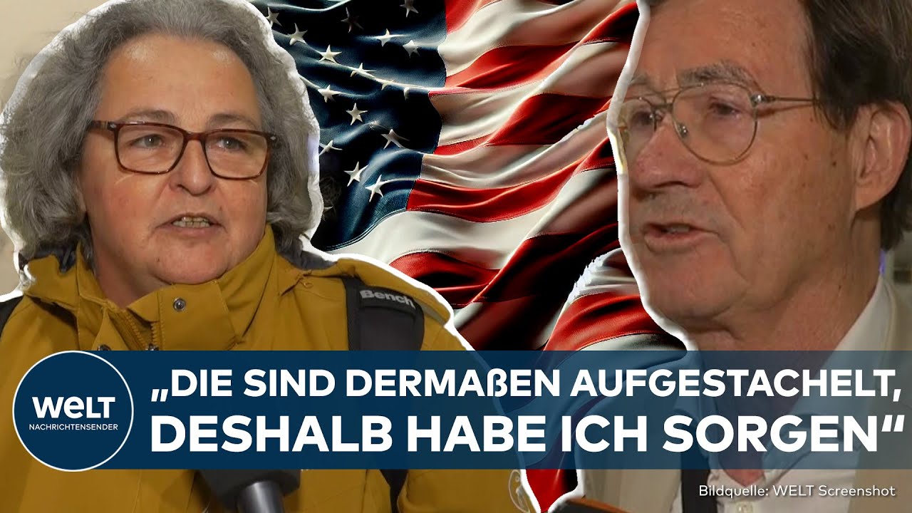 US-WAHL 2024: Angst vor Chaos am Wahltag? Deutsche Stimmen zur Lage in den USA!