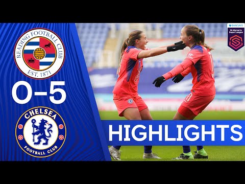 Reading 0-5 Chelsea | Super Fran Kirby Nets Four In Thumping Win | Women's Super League Highlights