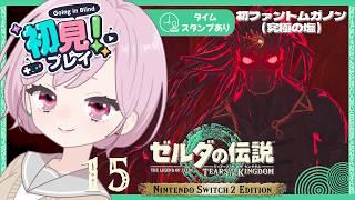 初めてのファントムガノンさん🔥紙装甲＆非力武器をなんとかしたい！ついに装備強化しようと思う九州の蛮族｜シリーズ完全初見【ゼルダの伝説 ティアーズ オブ ザ キングダム｜ティアキン｜TotK】#15
