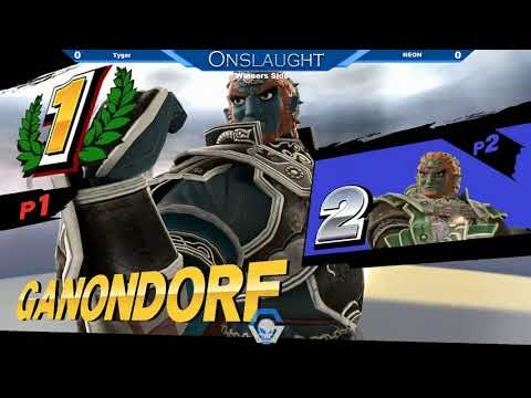 Onslaught 93 - Winner's Round 1: NEON (Ganondorf) vs Tygar (Ganondorf)