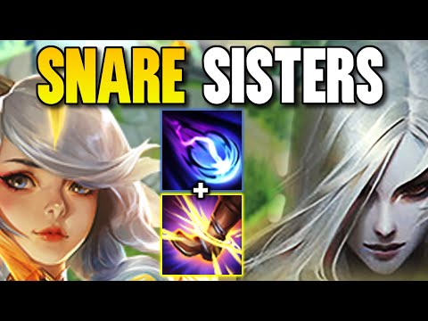 THE RETURN OF THE SNARE SISTERS! (6 SECOND DOUBLE BIND) - League of Legends