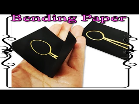 Voir la vidéo Bending Paper - JL Magic