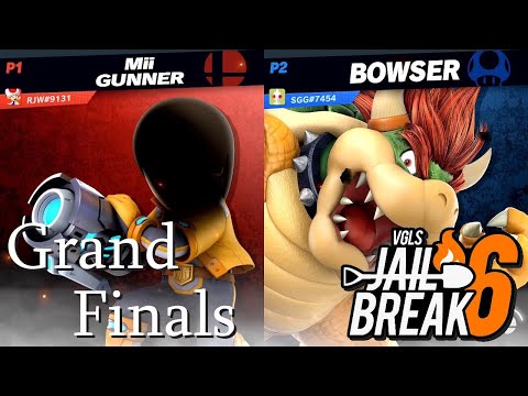 🔥VGLS Jailbreak 6 Grand Finals - RJW (Mii Gunner) Vs. SGG (Bowser/Wolf) ~ April 2021