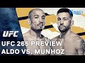 UFC 265: Aldo vs. Munhoz Preview