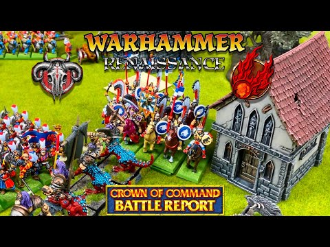 Warhammer Renaissance Battle Report: Empire v Beastmen