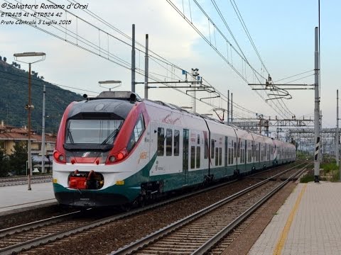 ETR425 nuovo Leonardo Express a Prato Centrale