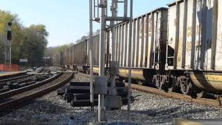 preview picture of video 'Point of Rocks - East Bound Coal Train'