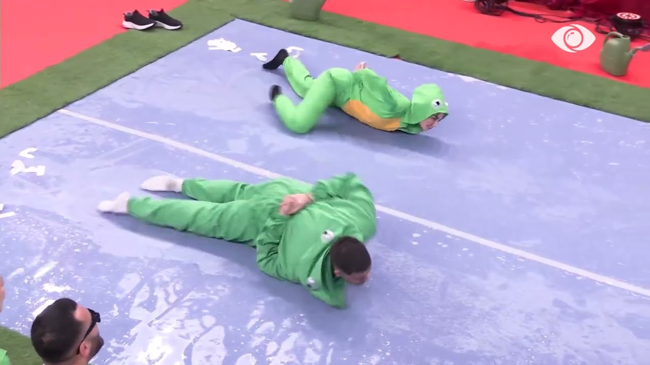 Sfida e shpejtësisë, Gimbo fiton garën me Krusitën