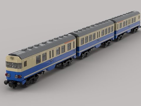 Mario´s Klemmbaustein Eisenbahn / BR 624 von der Deutschen Bundesbahn