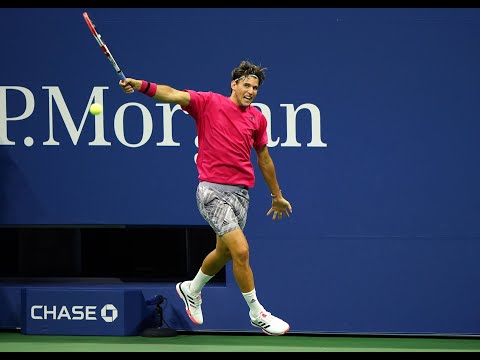 Dominic Thiem's BIG one-handed backhand! | US Open 2020 Hot Shots