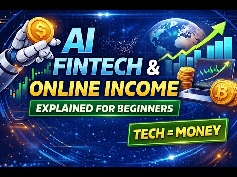 AI, FinTech & Online Income Explained for Beginners | Make Money With Technology