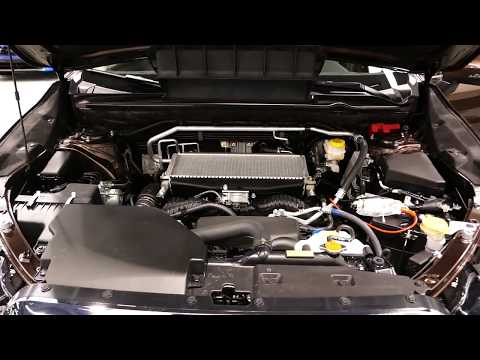 New 2019 Subaru Ascent SUV - How To Open the Hood & Access Engine Bay - 2018 OC Auto Show