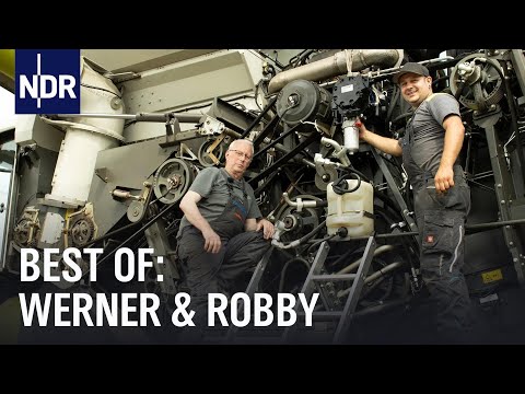 10 Jahre mit Werner & Robby: Landmaschinen-Monteure im Dauereinsatz | die nordstory | NDR Doku