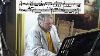 Michael Maxwell Steer plays B prelude & fugue of Bach's Wohltemperierte Klavier Bk1 #23 BWV868