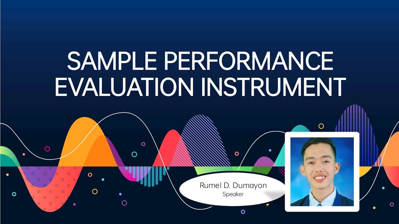 Sample Performance Evaluation Instrument