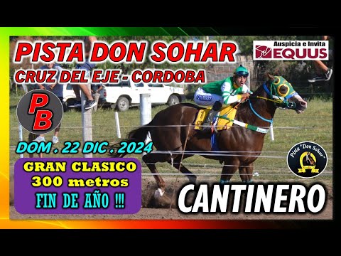 CANTINERO: PISTA DON SOHAR - CRUZ DEL EJE, CORDOBA (22-12-2024)