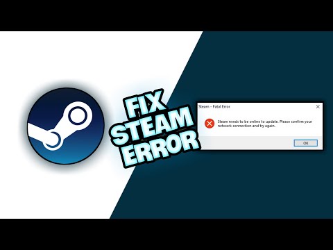 @Steam должен быть онлайн для обновления. Подтвердите подключение к сети и повторите попытку.