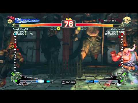 Devyl_King85 (Akuma) Vs Matt-Hazard (Gouken) SSF4 AE Ranked Matches - PSN