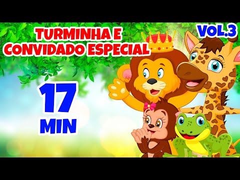 Turminha e Convidado Especial Vol. 3 - Giramille 17 min | Desenho Animado Musical